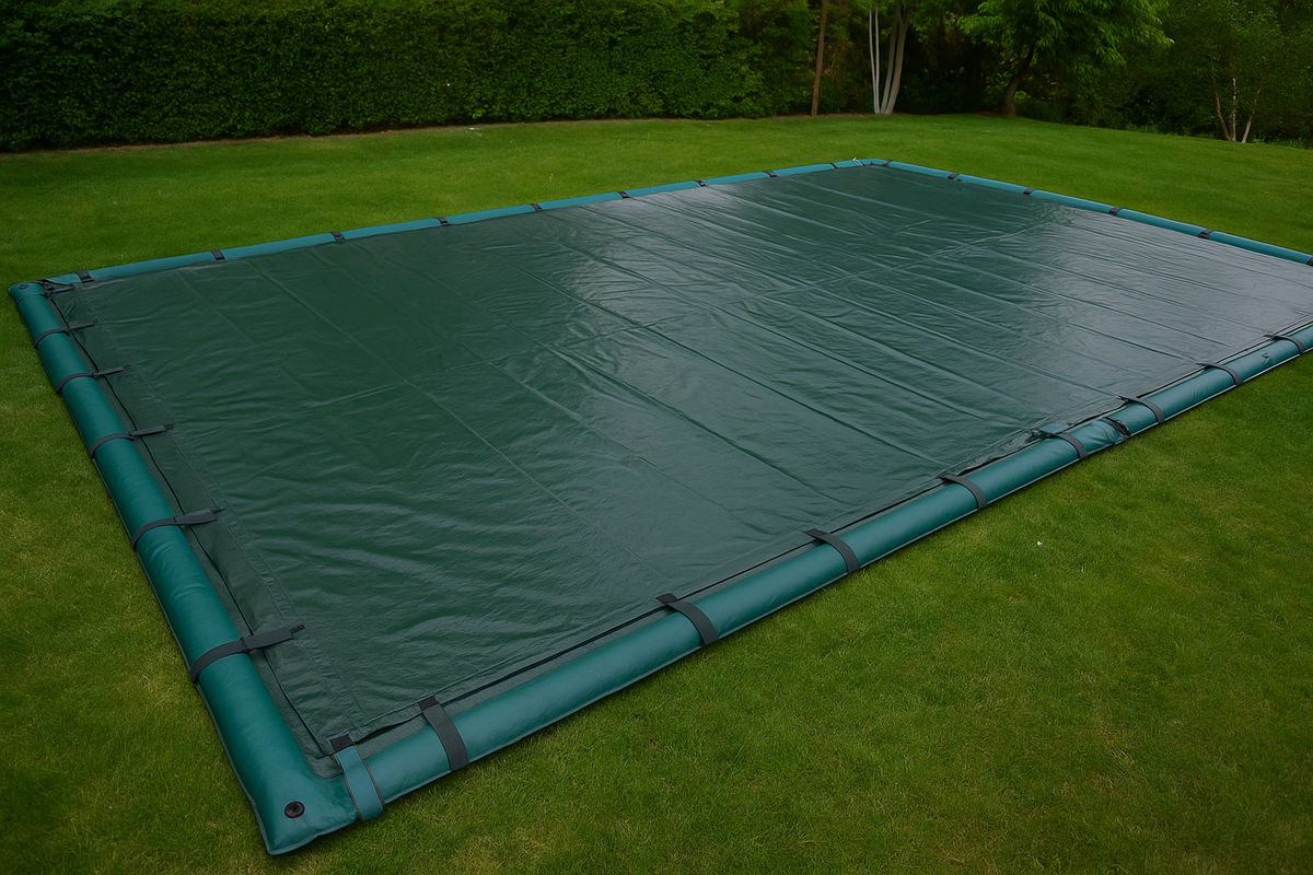 COPERTURA INVERNALE waterproof PER PISCINE INTERRATE COPERTURA INVERNALE waterproof PER PISCINE INTERRATE