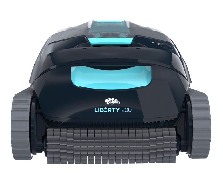 Dolphin Liberty 200 Cordless - Robot Pulitore a Batteria al Litio per Piscina fino a 10 Mt - FONDO + PARETI - NOVITA' 2024