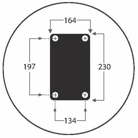 Doccia Solare per Piscina in Acciaio Inox CRM Blu / Marrone con Miscelatore + Lavapiedi - Capienza Lt. 30
