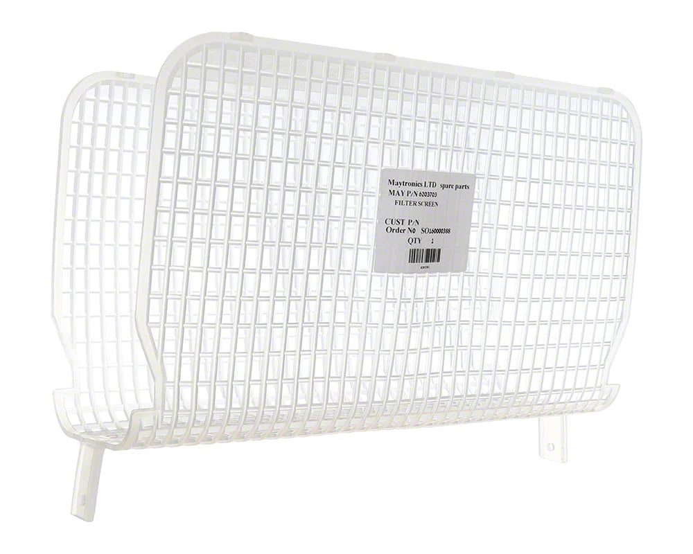 Griglia rigida interna bianca per motore robot piscina Maytronics Dolphin vari modelli.
