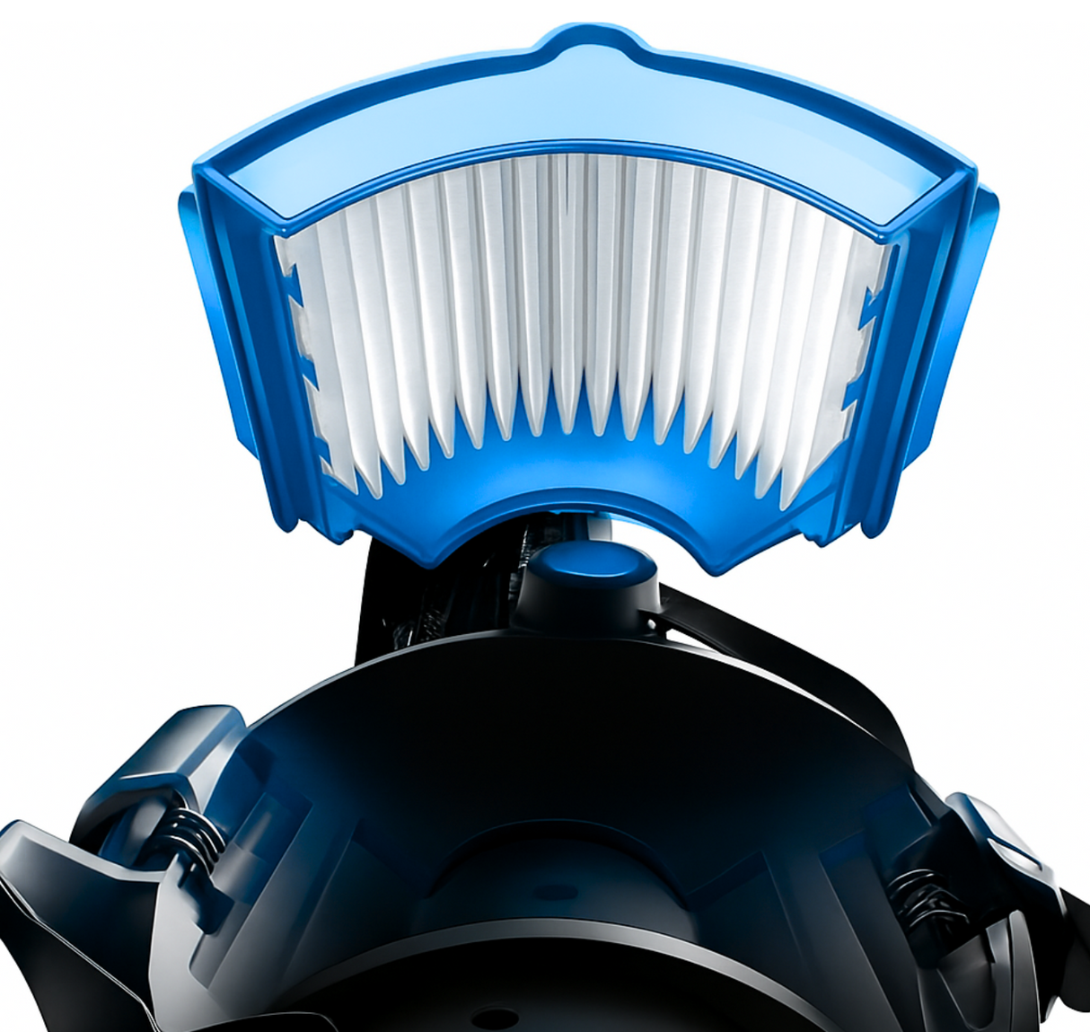 Caricabatterie di ricambio per aspiratore piscina BWT PK GIANT, vista ravvicinata del connettore.