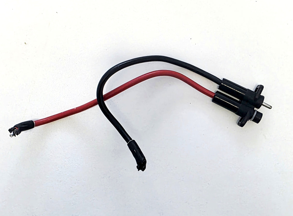 Cavo batteria Yamaha Seascooter, ricambio usato, fili rosso e nero.