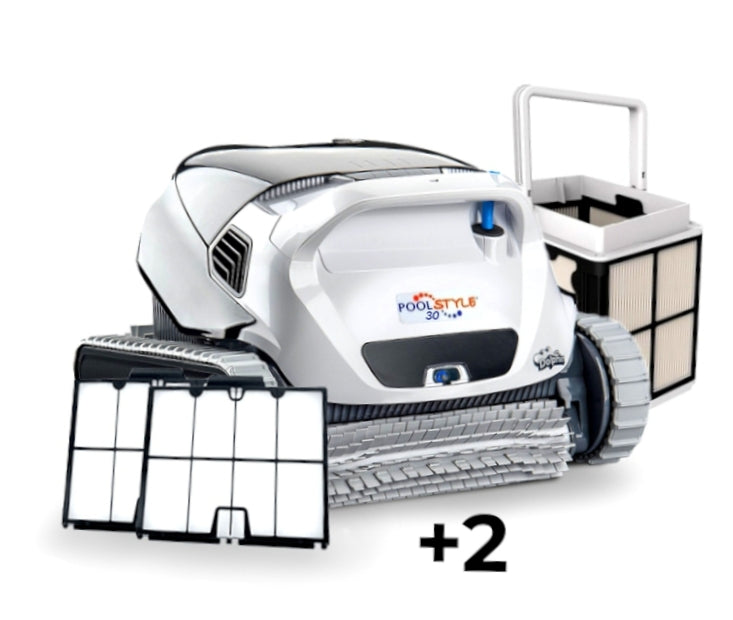 Dolphin Poolstyle 30 Digital - Robot Elettrico Pulitore per Piscina fino a 12 Mt - FONDO + PARETI + LINEA - NOVITA' 2024