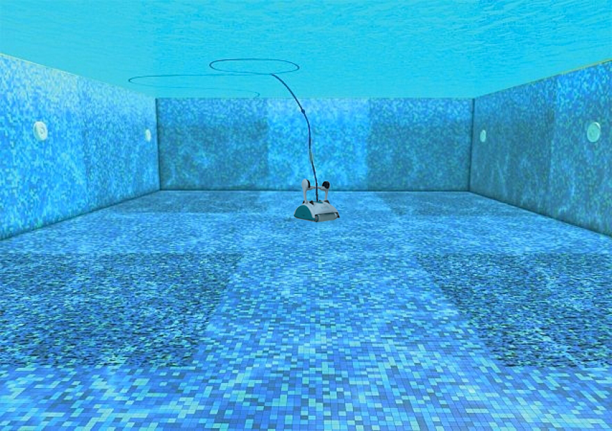 Dolphin XForce 20 Digital - Robot Elettrico Pulitore per Piscina fino a 12 Mt per Rivestimento in Ceramica Cemento Verniciato Vetroresina & PVC con Gradino Perimetrale - MY2023