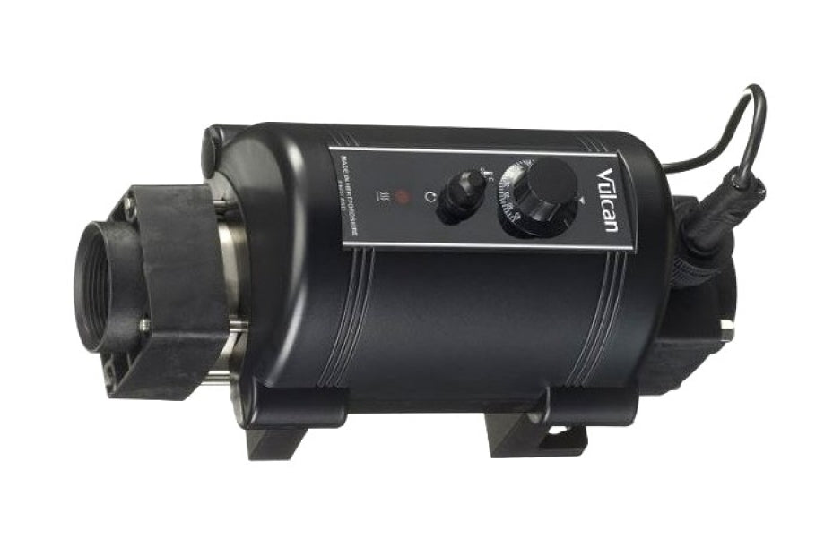 Elecro Nano Vulcan Splasher 3KW in Titanio Monofase - Riscaldatore Elettrico per Piscina Fuoriterra fino a 20 Metri Cubi
