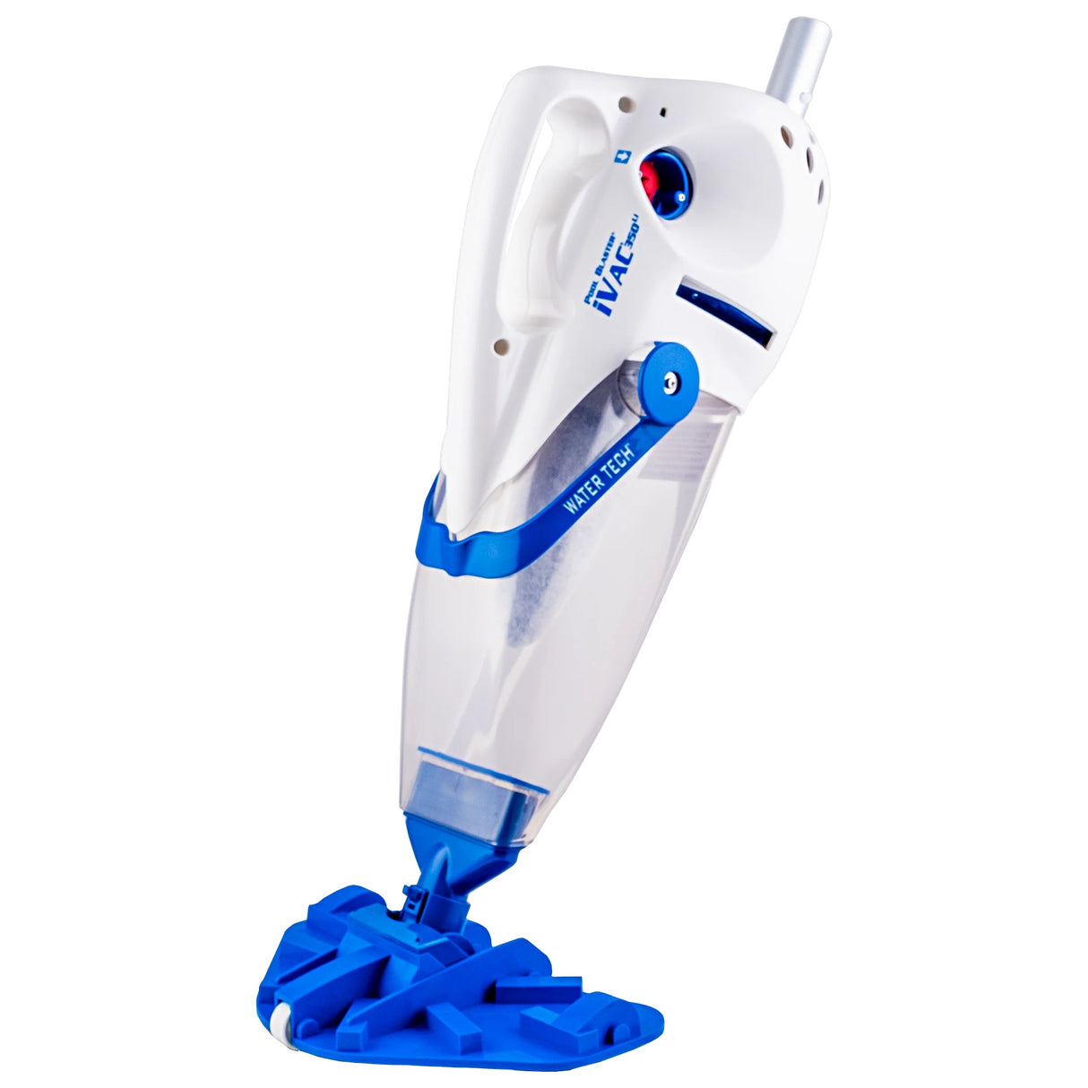 Aspiratore WaterTech Pool Blaster IVAC 350, bianco e blu, per pulizia piscina e SPA.