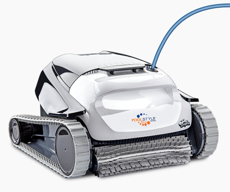 Dolphin PoolStyle AG Plus Digital - Robot Elettrico Pulitore per Piscina fino a 10 Mt - FONDO + PARETI - MY2023