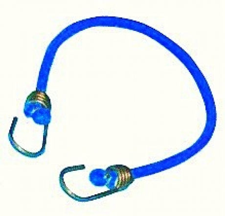 Corda Elastica Blu con Terminali in Metallo per Piscina - 60 Cm.