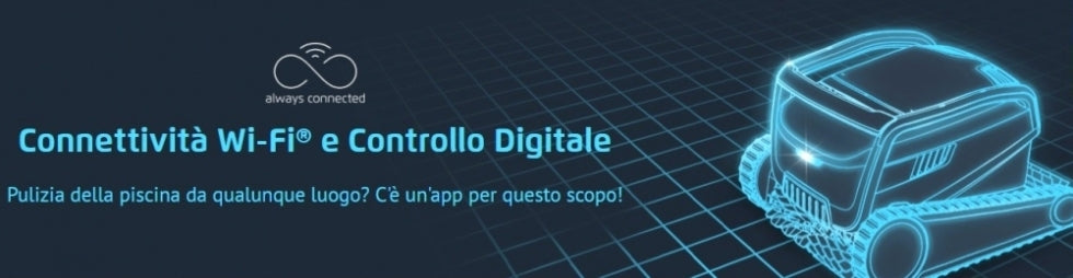 Dolphin Poolstyle 35i IoT Wi-Fi Bluetooth APP MyDolphin Plus Digital - Robot Elettrico Pulitore per Piscina fino a 12 Mt - FONDO + PARETI + LINEA - NOVITA' 2024