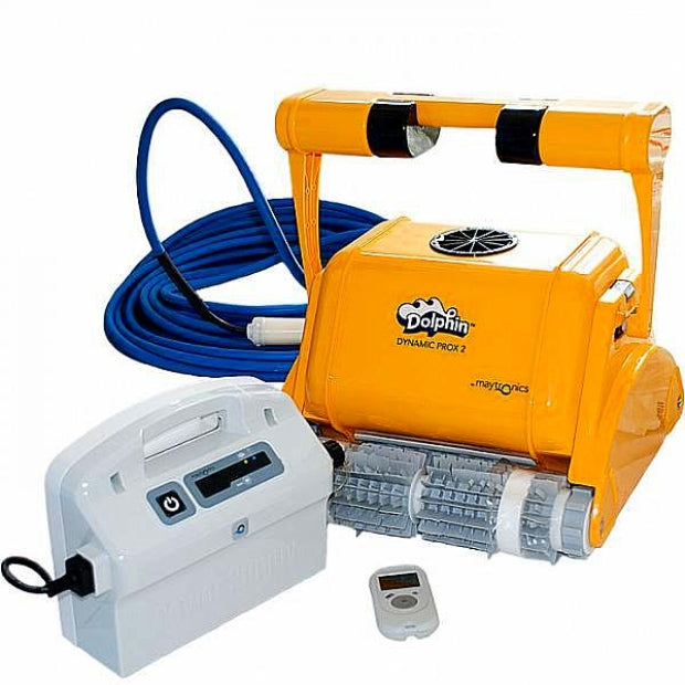 Dolphin Dynamic Pro X2 Gyro Digital con Radiocomando - Robot Elettrico Pulitore per Piscina fino a 25 Mt - POCHI PEZZI - MY2023
