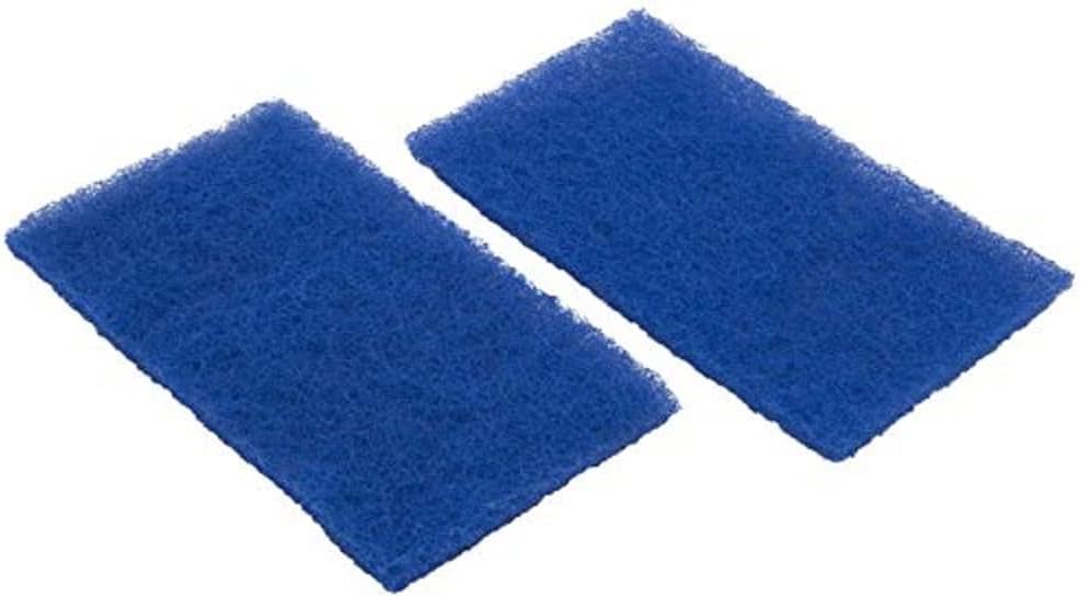 2 cartucce filtro blu a gradazione grossolana per robot pulitori piscina Hayward.