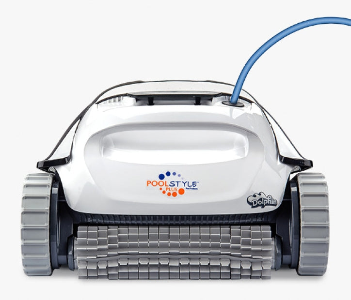 Dolphin PoolStyle AG Plus Digital - Robot Elettrico Pulitore per Piscina fino a 10 Mt - FONDO + PARETI - MY2023