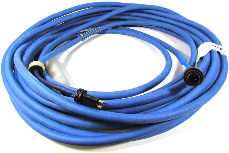 Cavo galleggiante blu 18m con swivel e connettori a 3 pin per robot piscina Maytronics Dolphin.