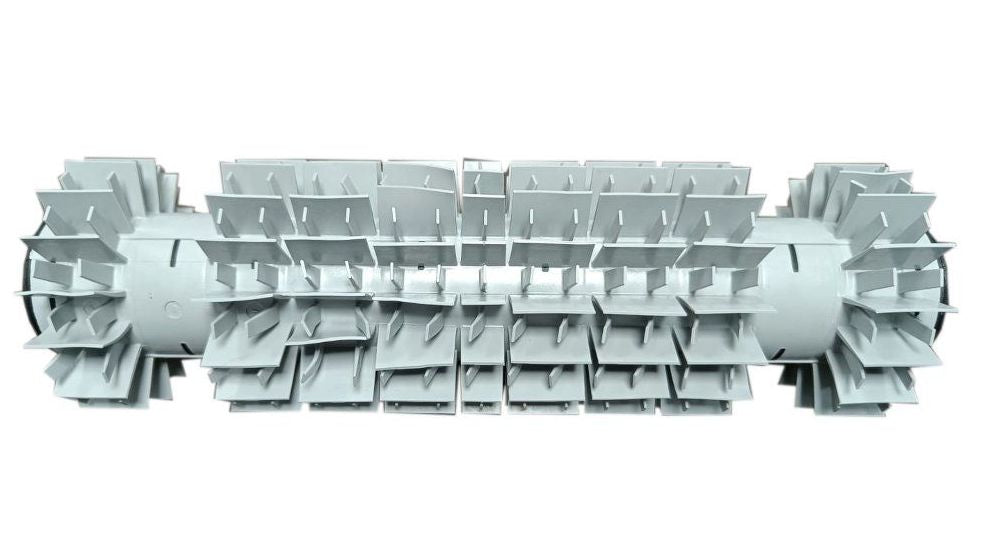 Spazzola lunga in PVC per anelli Wonder, compatibile con robot piscina Maytronics Dolphin Oasis 40.