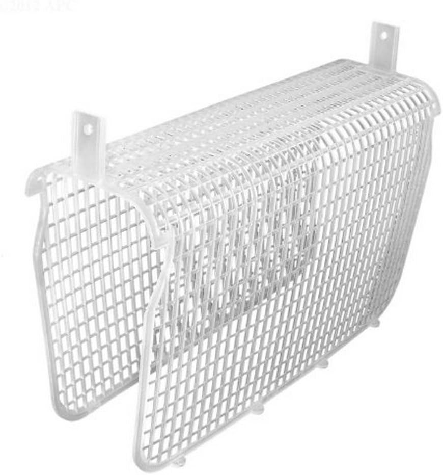 Griglia rigida bianca per copertura motore robot piscina Maytronics Dolphin, modello Diagnostic 2001-3001.