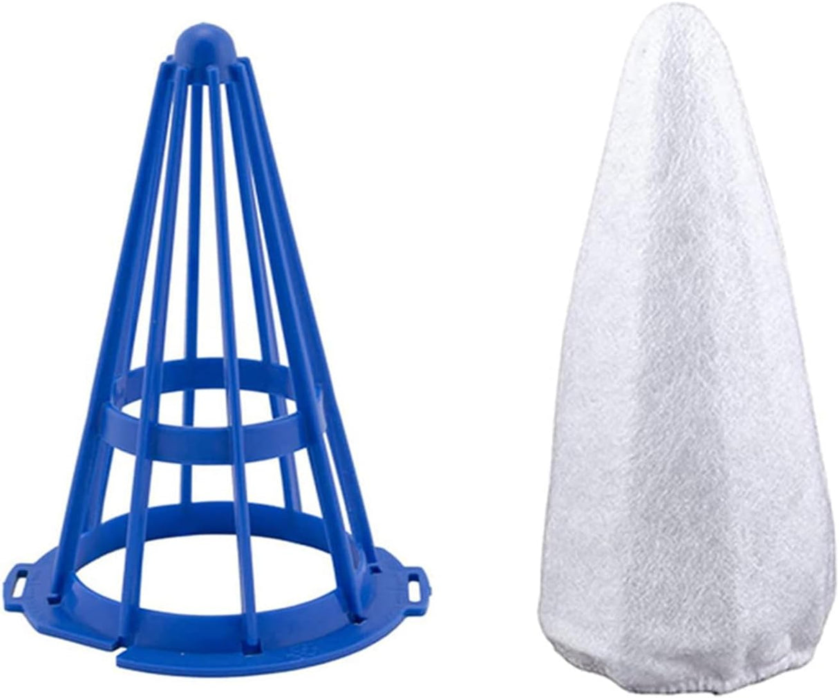 Filtro multistrato X-Treme Ultra Fine per Poolblaster IVAC 350, con struttura blu e sacchetto bianco.