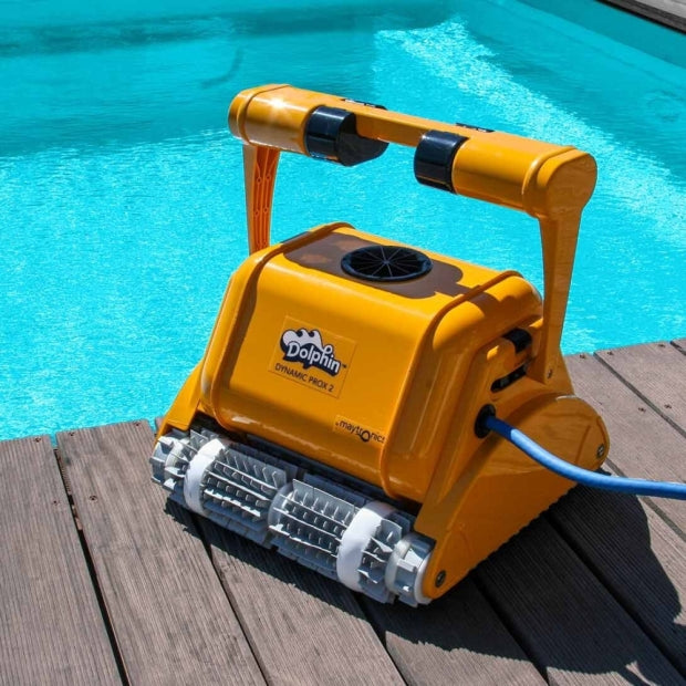 Dolphin Dynamic Pro X2 Gyro Digital con Radiocomando - Robot Elettrico Pulitore per Piscina fino a 25 Mt - POCHI PEZZI - MY2023