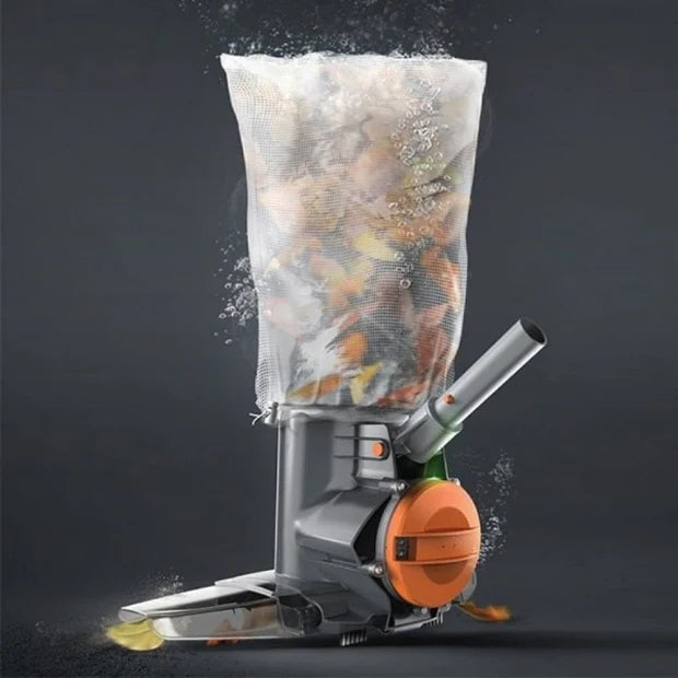 Caricabatterie per aspiratore piscina Kokido Vektro XL su sfondo grigio.