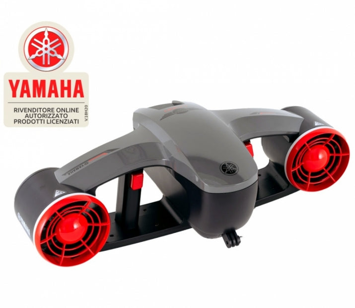 Seascooter Seaflyer Yamaha SeaWing II Lithium Rosso Batteria al Litio - Propulsore Subacqueo - Km/h 8 - Profondità Mt 30 - 2 Velocità - Watt 296 - Schermo OLED
