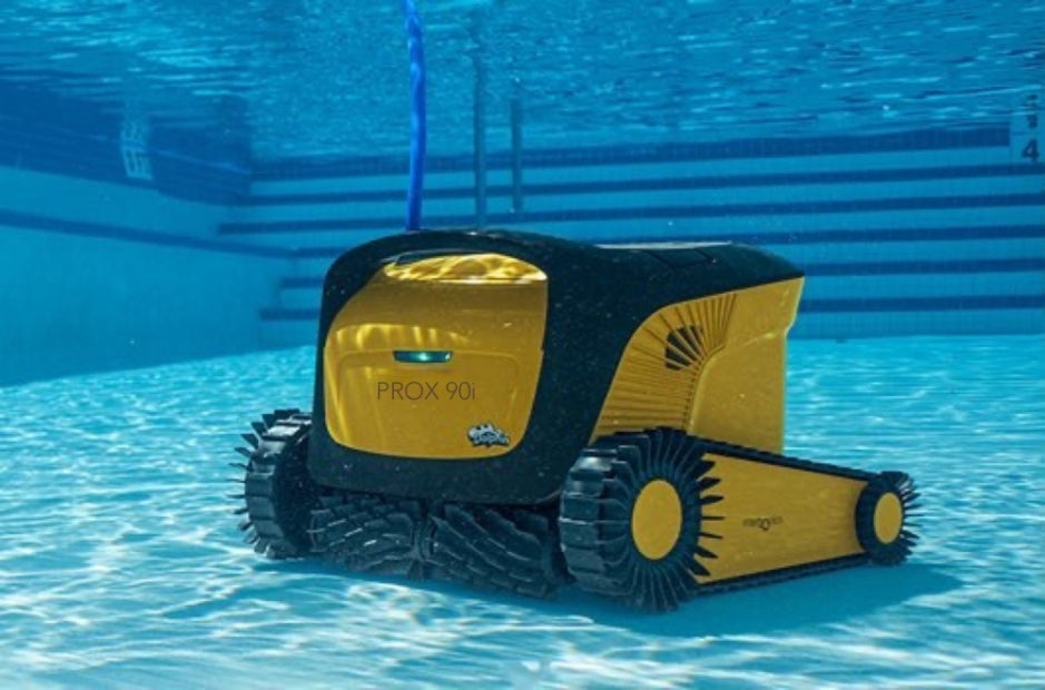 Dolphin PROX 90i IoT Wi-Fi APP MyDolphin Plus Bluetooth Timer Gyro Digital - Robot Elettrico Pulitore per Piscina fino a 20 Mt - MY2024