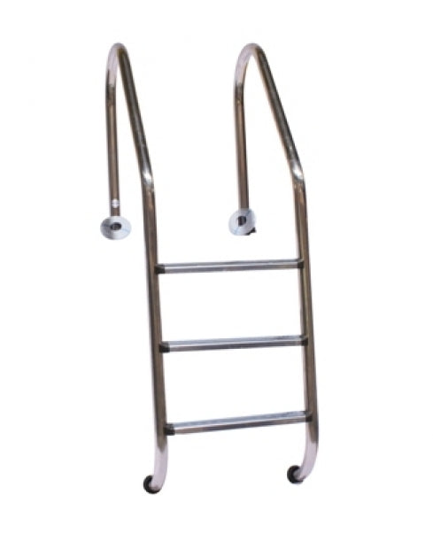 Scaletta di Risalita Modello Trianon per Piscina con Skimmer in Acciaio Inox AISI 304 - 3 Scalini