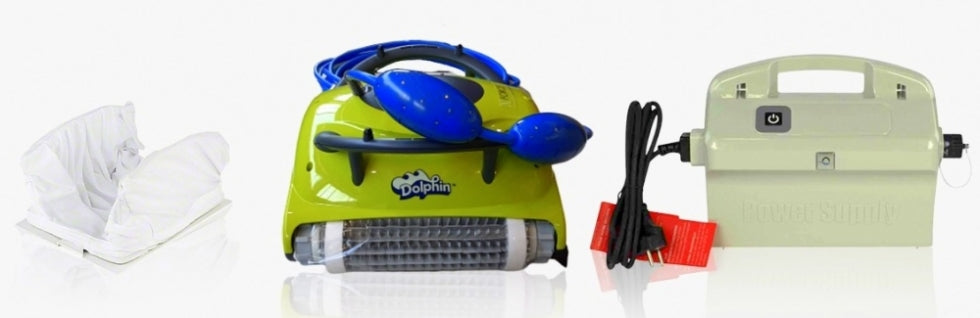 Dolphin XForce 10 Digital NEW - Robot Elettrico Pulitore per Piscina fino a 12 Mt - FONDO + 40 CM PARETI - RICONDIZIONATO