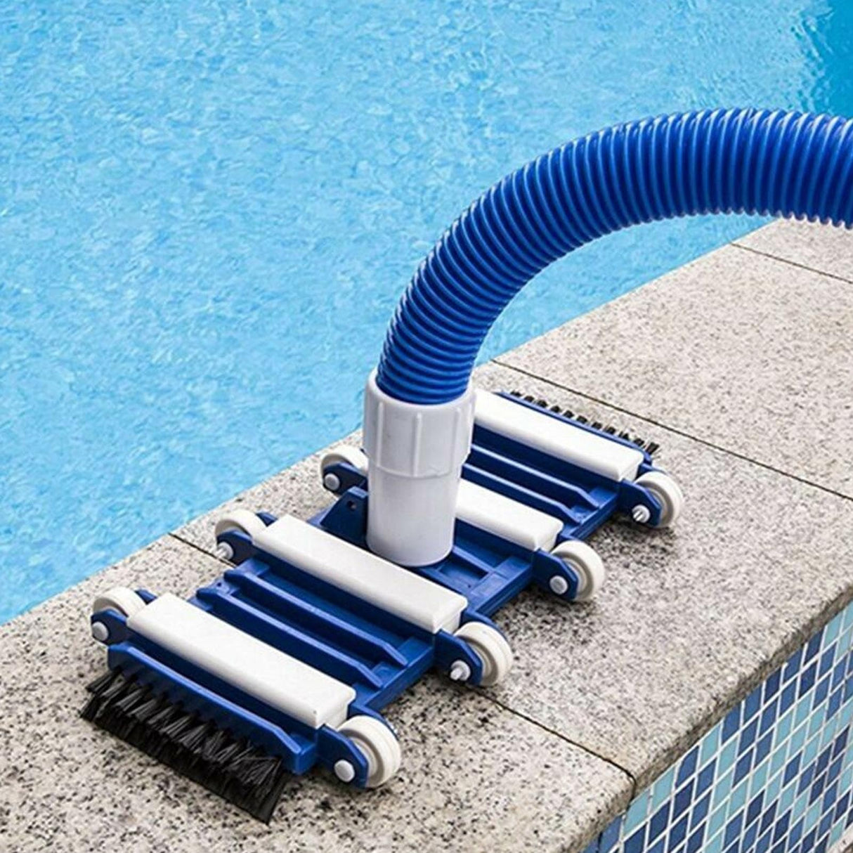 Tubo Spiralato Piscina Galleggiante Antischiacciamento con Terminali Girevoli - Lunghezza 9-12-15 MT - Diametro mm. 38 - Linea Super Pro