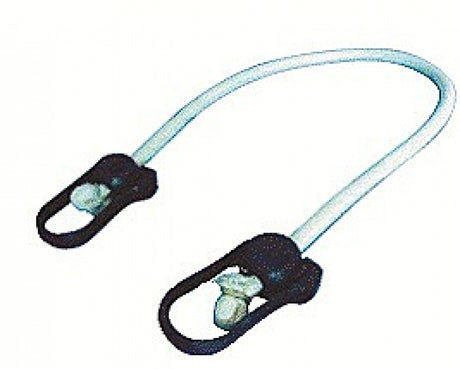 Corda Elastica Beige con Terminali in Plastica per Piscina - 60 Cm.