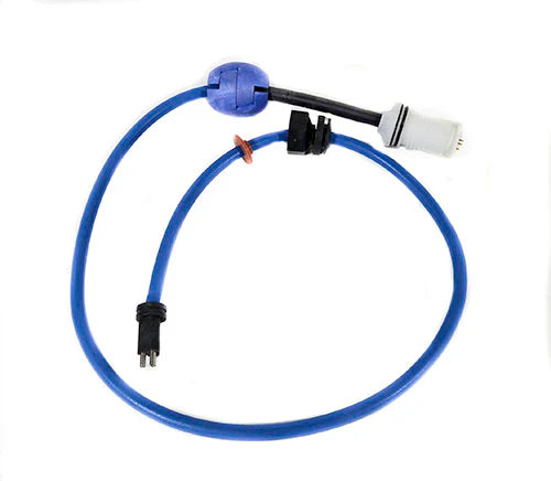 Cavo galleggiante blu corto 1,2 m con connettore 3 PIN per robot piscina Maytronics Dolphin.