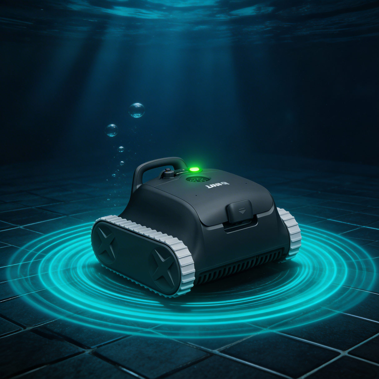 BWT ES Nano Senza Fili Cordless - APP Bluetooth / Wi Fi – Navigazione Ultrasuoni - Gyro - Robot Pulitore Piscina a Batteria da 3 a 10 Mt - FONDO + PARETI + LINEA - NOVITA'