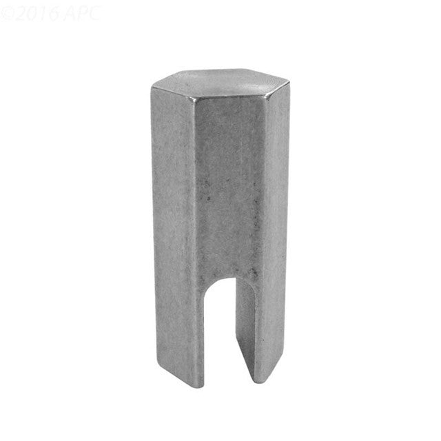 Adattatore metallico esagonale per puleggia motore robot piscina Maytronics Dolphin.