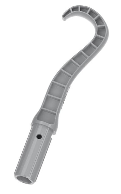 Accessorio grigio a forma di gancio per robot piscina Dolphin Liberty 200 Eco.