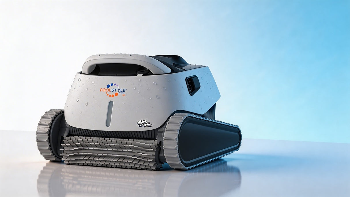 Dolphin Poolstyle 30 Digital - Robot Elettrico Pulitore per Piscina fino a 12 Mt - FONDO + PARETI + LINEA - MY2026