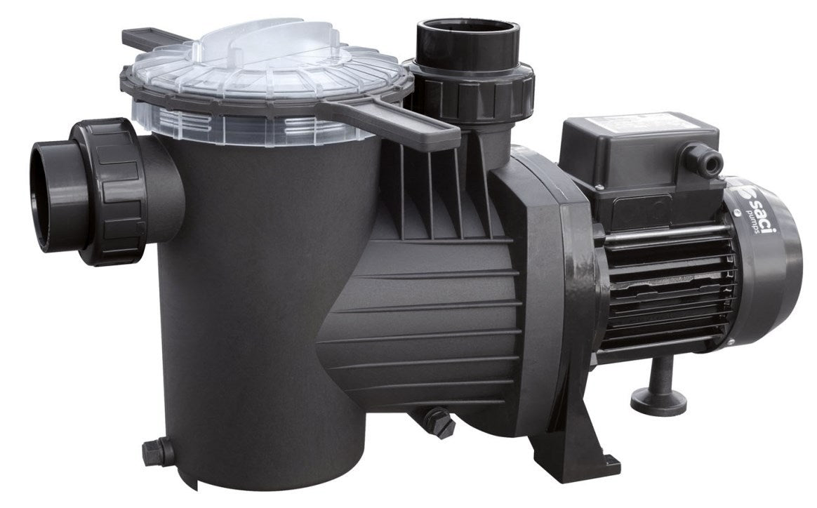 Pompa Piscina per Ricircolo e Filtraggio Acqua Saci Winner - Monofase - 0,5 / 0,75 / 1 / 1,5 / 2 / 3 HP