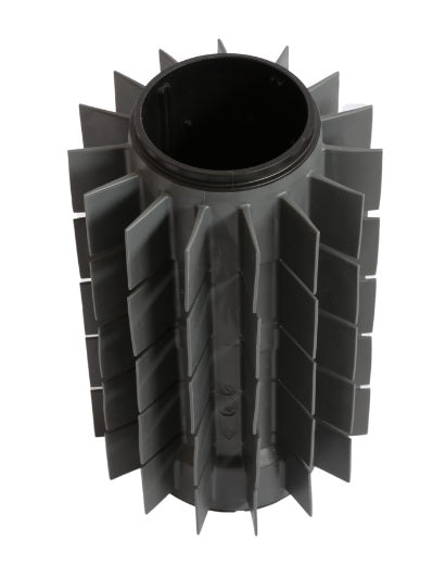 Spazzola corta in PVC per robot piscina Dolphin Supreme M5 Bio-S, colore grigio scuro.