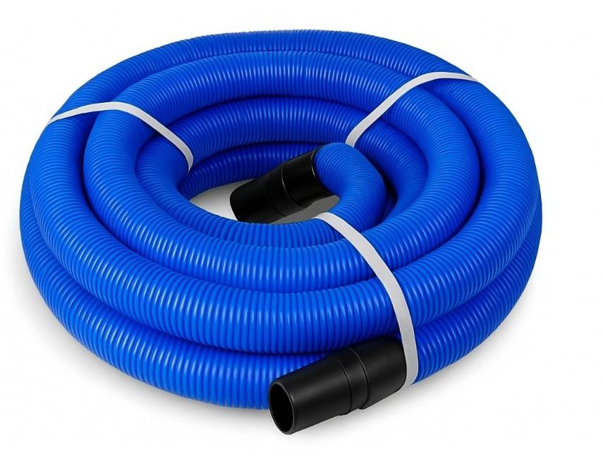 Tubo Spiralato Piscina Galleggiante Antischiacciamento con Terminali Girevoli - Lunghezza 9-12-15 MT - Diametro mm. 38 - Linea Super Pro