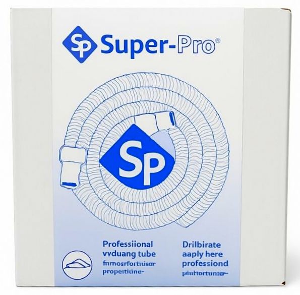 Tubo Spiralato Piscina Galleggiante Antischiacciamento con Terminali Girevoli - Lunghezza 9-12-15 MT - Diametro mm. 38 - Linea Super Pro