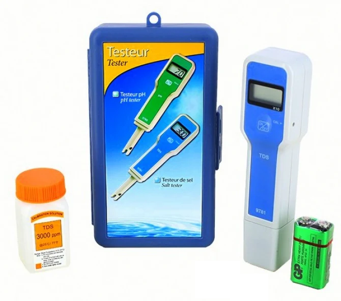Tester Digitale Misurazione Tasso di Salinita Sale Acqua Piscina Davey Monarch