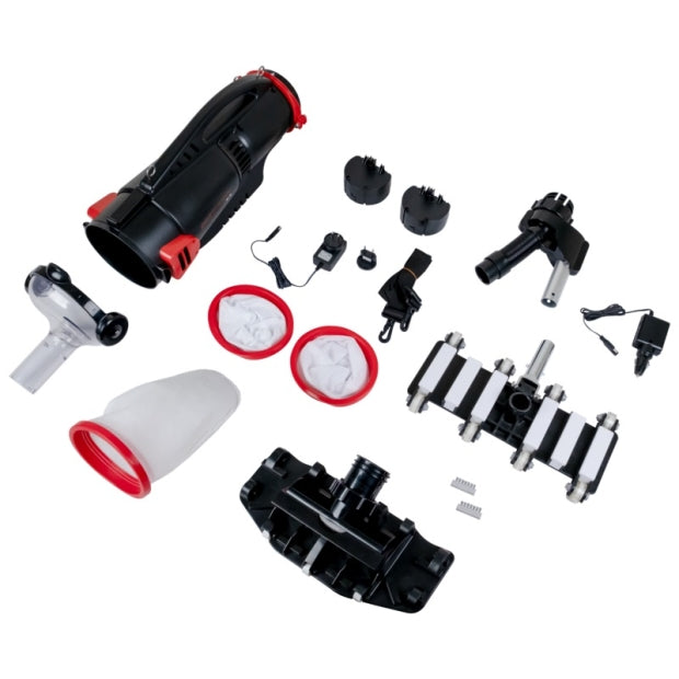 Componenti del WaterTech Pool Blaster Precision 2.0, aspiratore per piscina e SPA.