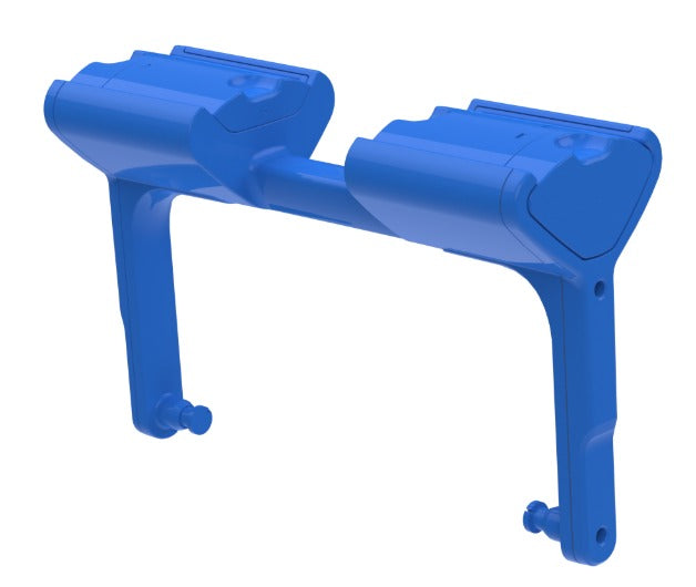 Manico blu per robot piscina Maytronics Dolphin, compatibile con vari modelli indicati nel titolo.