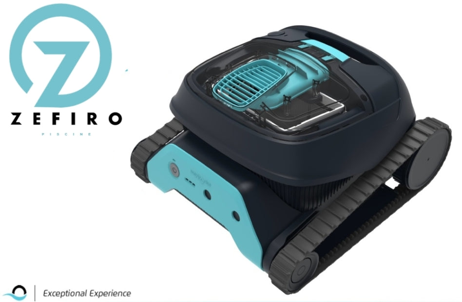 Dolphin Liberty 300 Eco Cordless - Robot Pulitore a Batteria al Litio per Piscina fino a 10 Mt - FONDO + PARETI - NOVITA' 2024
