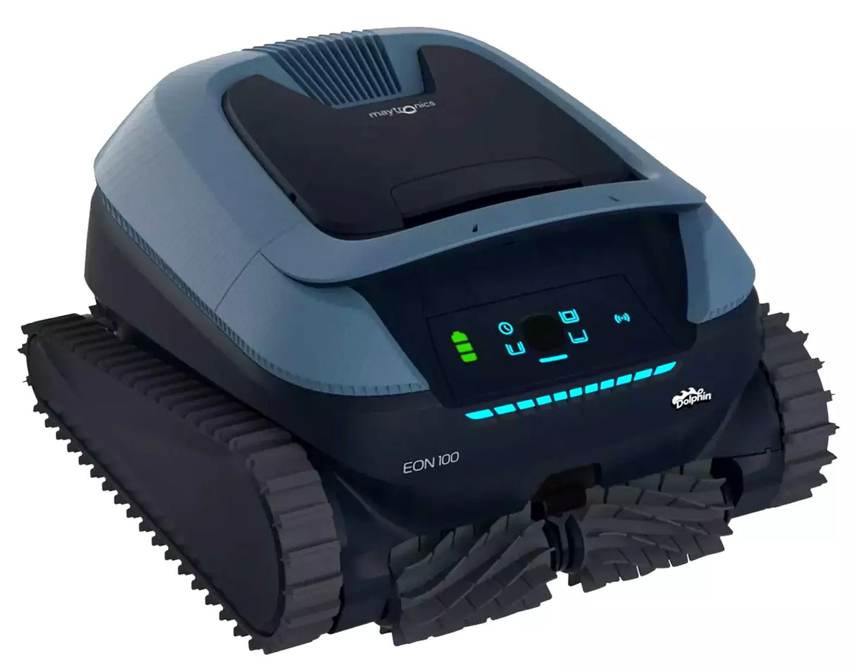 Dolphin Eon 100i Senza Fili Cordless - Bluetooth / Wi-Fi - APP Maytronics One - JetIQ - UltraRun – SmartMap - Robot Piscina a Batteria fino a 15 Mt – NOVITA’