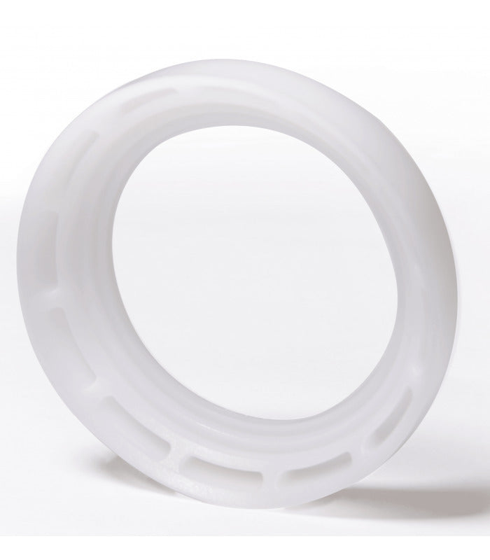 Anello tubo ferma spazzola bianco per robot piscina Maytronics Dolphin serie Maximus e altri modelli.