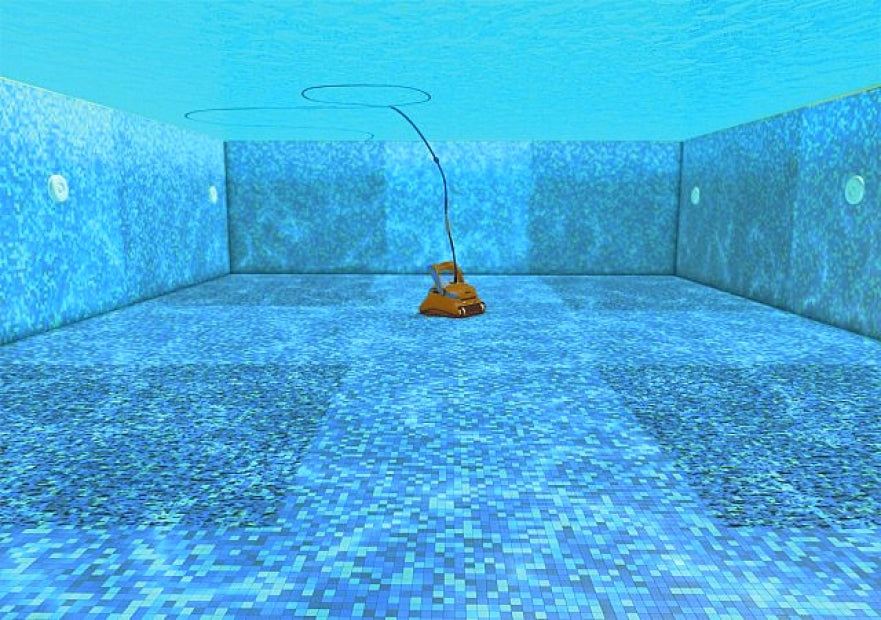 Dolphin PRO X1 Active Timer Gyro Digital con Radiocomando - Robot Elettrico Pulitore per Piscina fino a 20 Mt per Rivestimento in Ceramica Cemento Verniciato Vetroresina & PVC con Gradino Perimetrale - MY2024