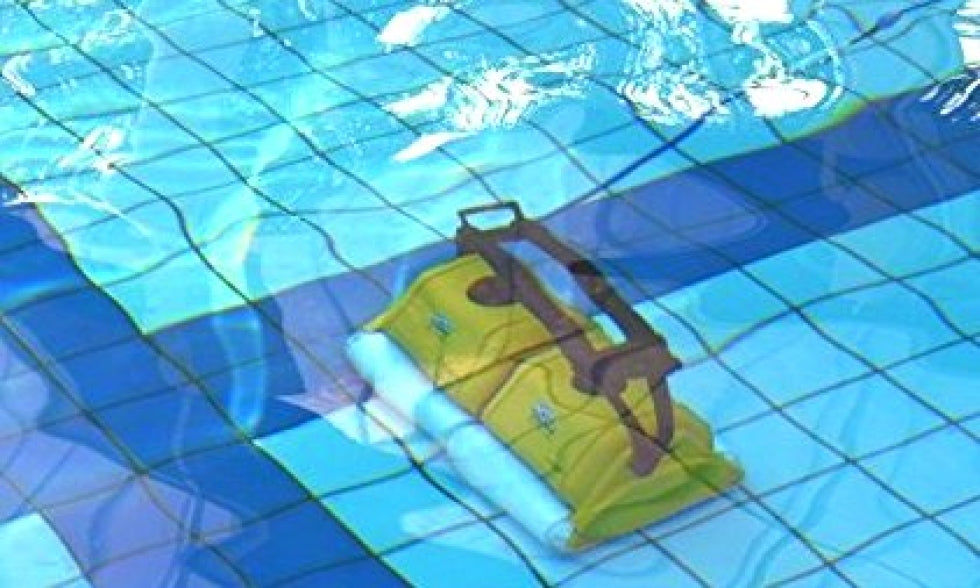 Dolphin Dynamic 2X2 Pro Gyro Digital con Radiocomando - Robot Elettrico Pulitore per Piscina fino a 50 Mt per Rivestimento in Ceramica Cemento Verniciato Vetroresina & PVC con Gradino Perimetrale - FONDO + 40 CM PARETI - MY2023