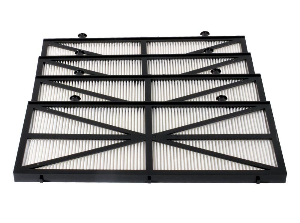 Cartucce filtro a trama fine 50 micron per robot piscina Maytronics, set di quattro pezzi.