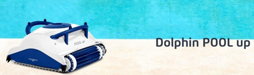 Dolphin Pool UP Digital - Robot Elettrico Pulitore per Piscina fino a 8 Mt - FONDO + PARETI - MY2024