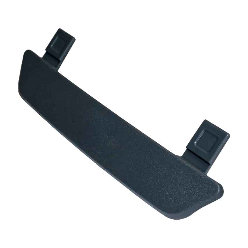 Maniglia nera per sportello filtrante di robot piscina Maytronics Dolphin, modello compatibile con vari dispositivi.