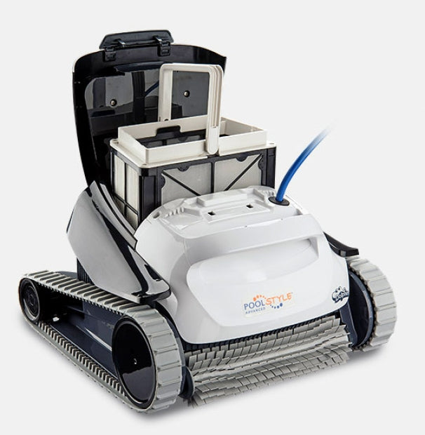 Dolphin PoolStyle AG Advance TIMER Digital - Robot Elettrico Pulitore per Piscina fino a 10 Mt - FONDO + PARETI + LINEA - MY2023