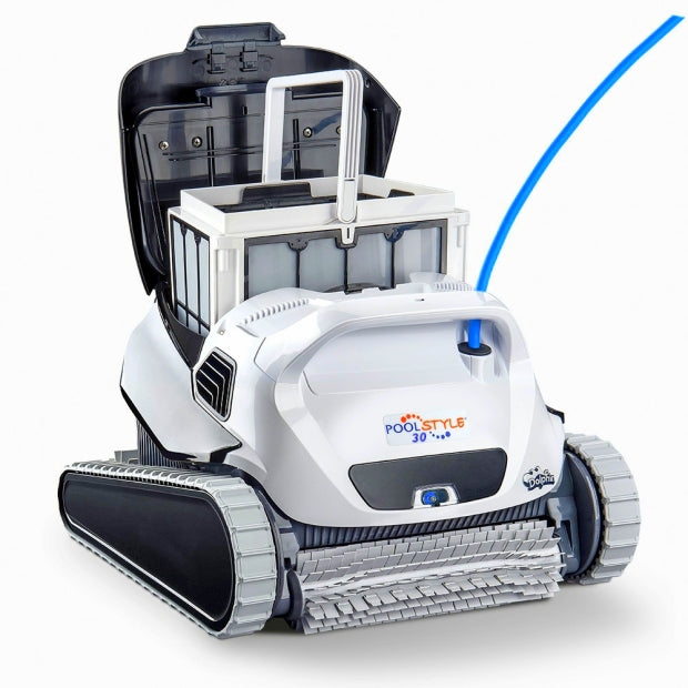 Dolphin Poolstyle 30 Digital - Robot Elettrico Pulitore per Piscina fino a 12 Mt - FONDO + PARETI + LINEA - NOVITA' 2024